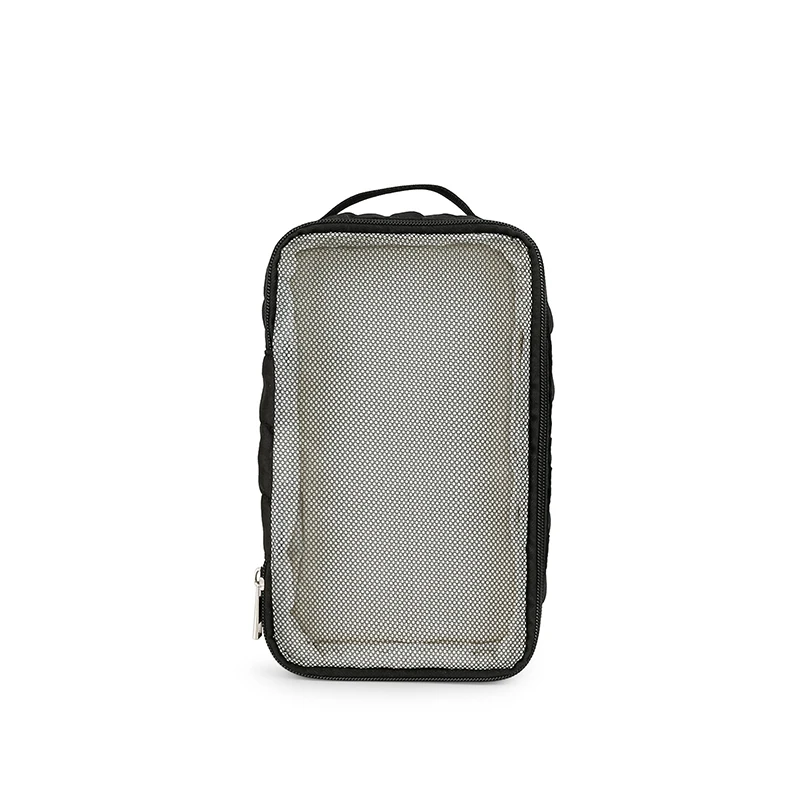 Sac de rangement portable pour bébé sac de voyage pour couches et vêtements pochette suspendue en maille sac d