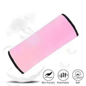 Oreiller de ceinture de sécurité pour enfants et bébés, coussin respirant en peluche pour ceinture de voiture,