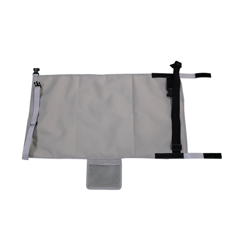 Organisateur de voiture pour bébé rangements pratiques façade en maille matériaux durables compartiment centra