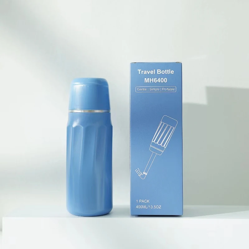 Spray bidet portable hygiène femme enceinte bébé lavage colonne vertébrale 400ml bleu