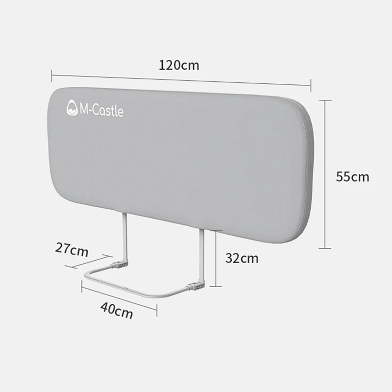 Barrière de lit pliable pour bébé gardecorps portable protection murale design moderne matériaux sûrs sécurité