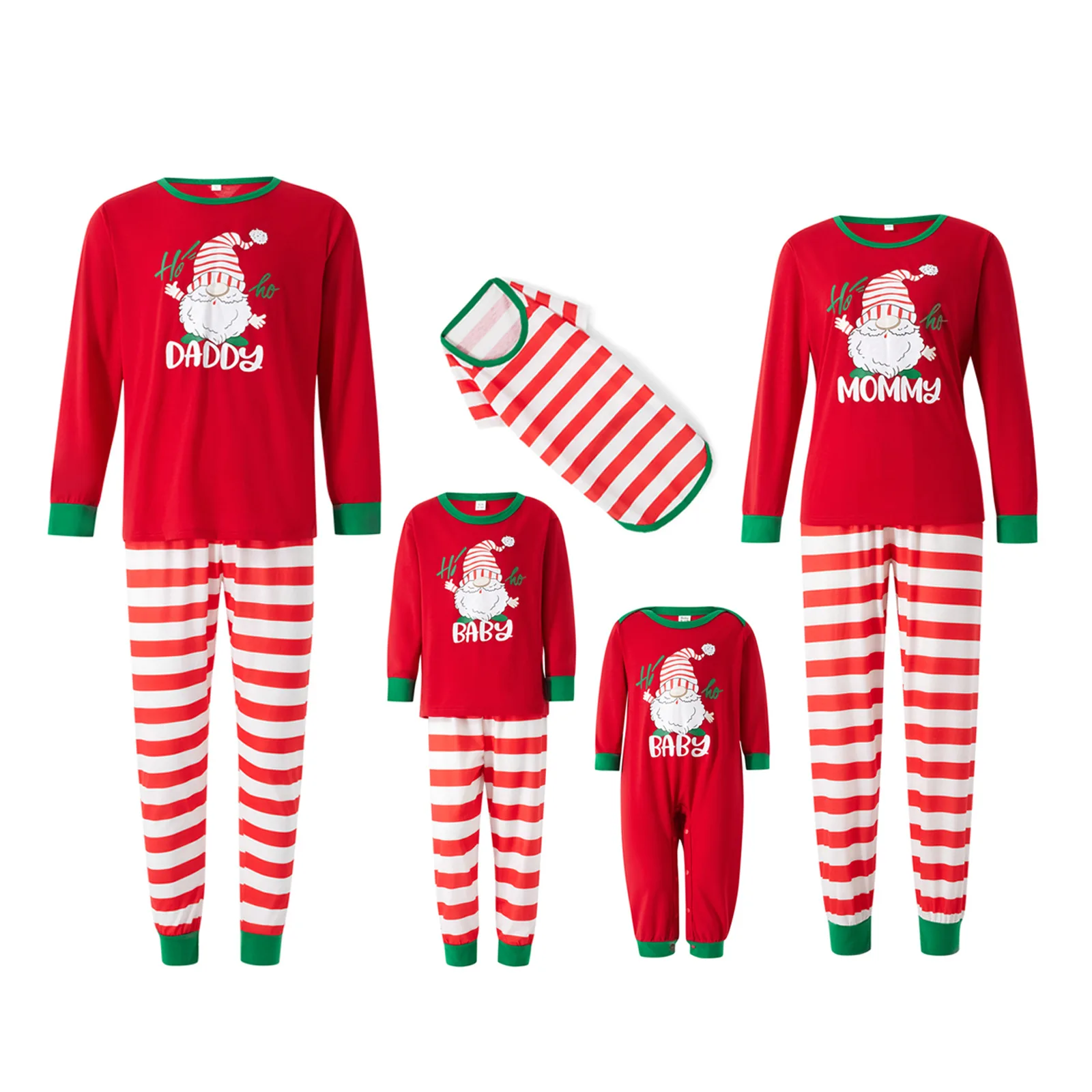 Pyjama Noel famille coordonné père maman bébé ensemble vêtements Noël