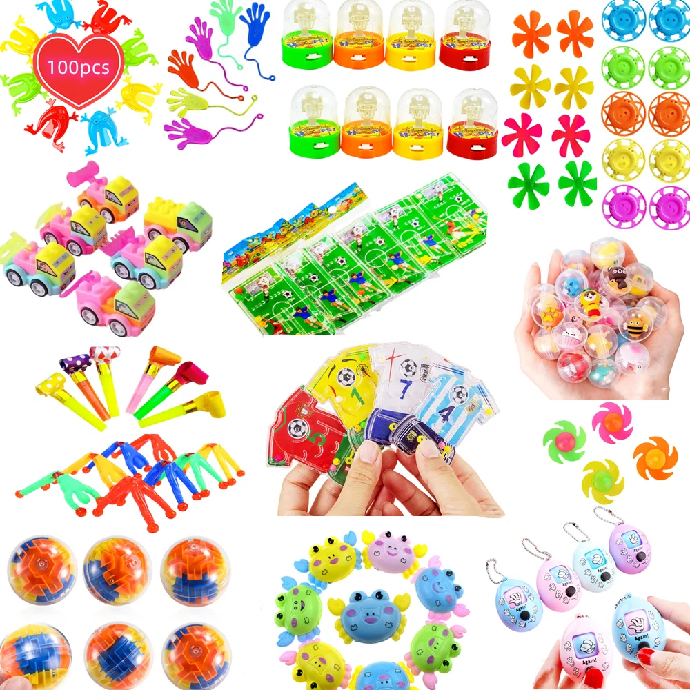 Coffret 100 pièces jouets enfants fête d'anniversaire cadeau mariage