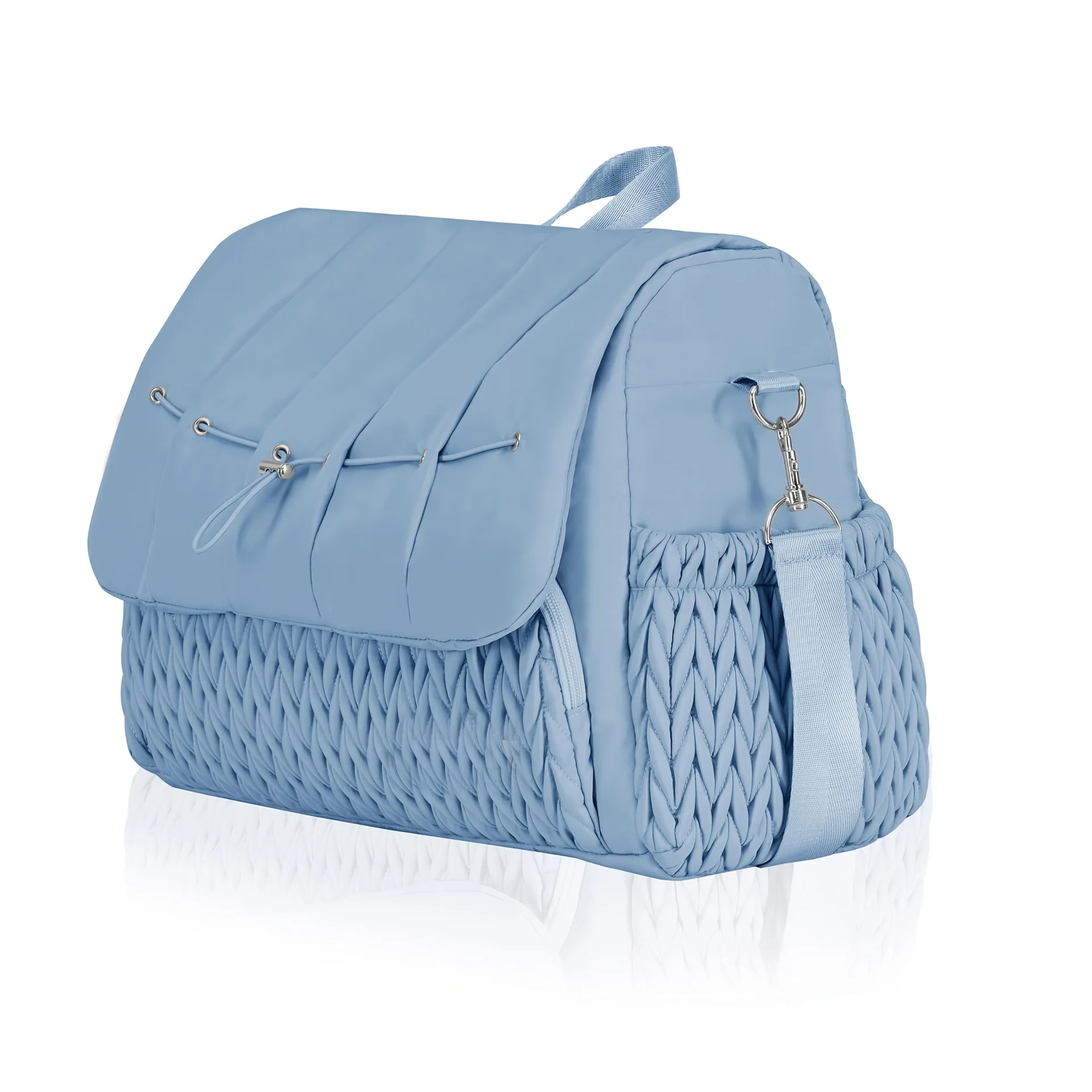 Sac à couches grande capacité imperméable style moderne sac de voyage pour bébé allaitement multifonction mate