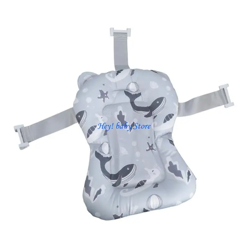 Coussin de bain pour nourrisson nouveauné conception ergonomique siège douche bébé sécurité confort matériau i