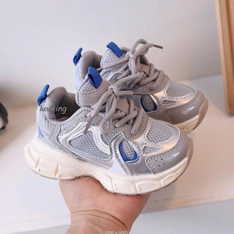 Chaussures de sport respirantes et décontractées pour bébé fille et garçon de 1 à 6 ans, baskets de course sol