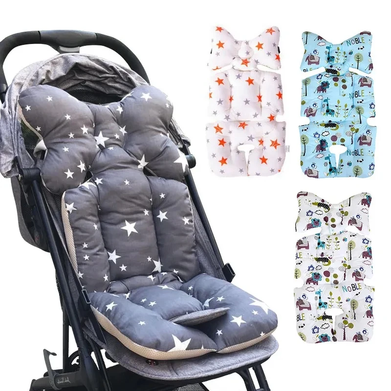 Coussin de siège universel bébé poussette voiture chaise haute tapis housse protecteur en coton doux confortab