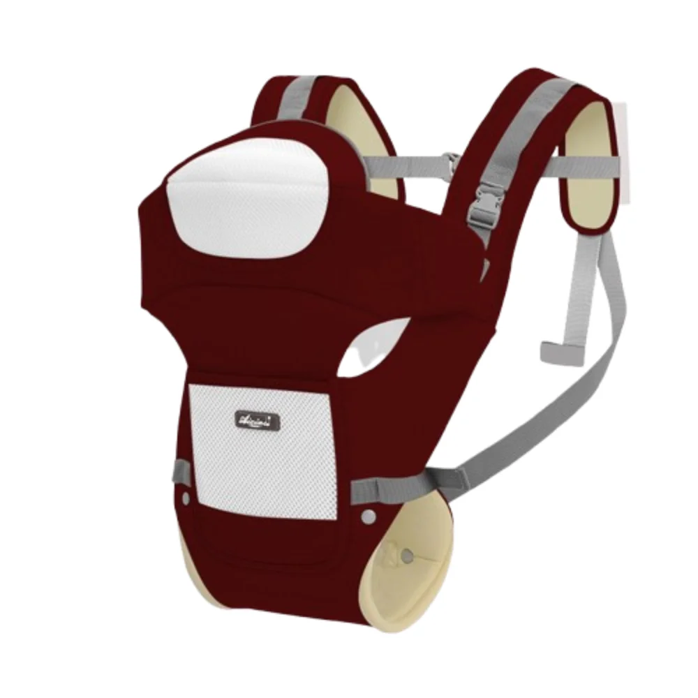 Portebébé ergonomique sac à dos support de tête réglable maille respirante multiusage écharpe enveloppante pou