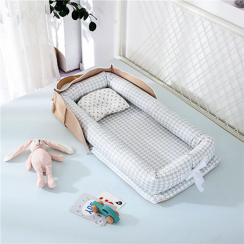 Berceau bébé portable maman portebébé isolé simple épaule bagages lit milieu lit voyage berceau