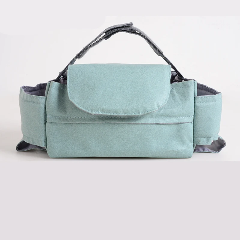 Sacs de rangement imperméables pour poussette sac suspendu de voyage haute capacité portebouteille sacs à couc