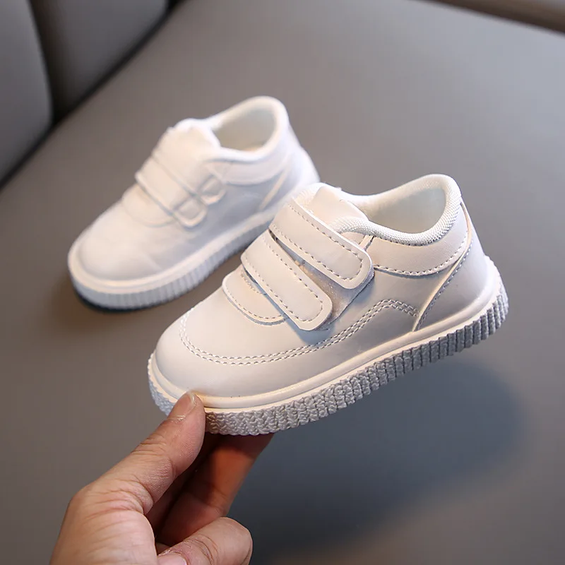 Chaussures enfants non glissantes blanches sportives filles garçons baskets souples antidérapantes été 13 ans