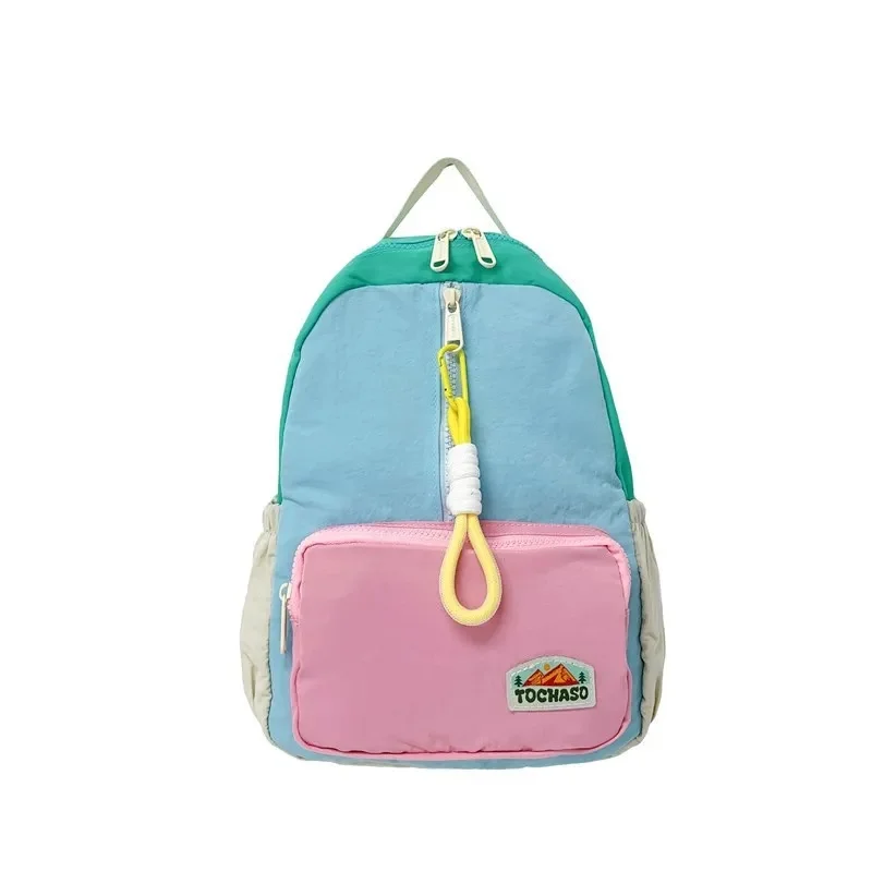 Sac à dos enfant TOCHASO design tendance bleu sac écolier pratique et durable pour enfants de 3 à 6 ans style