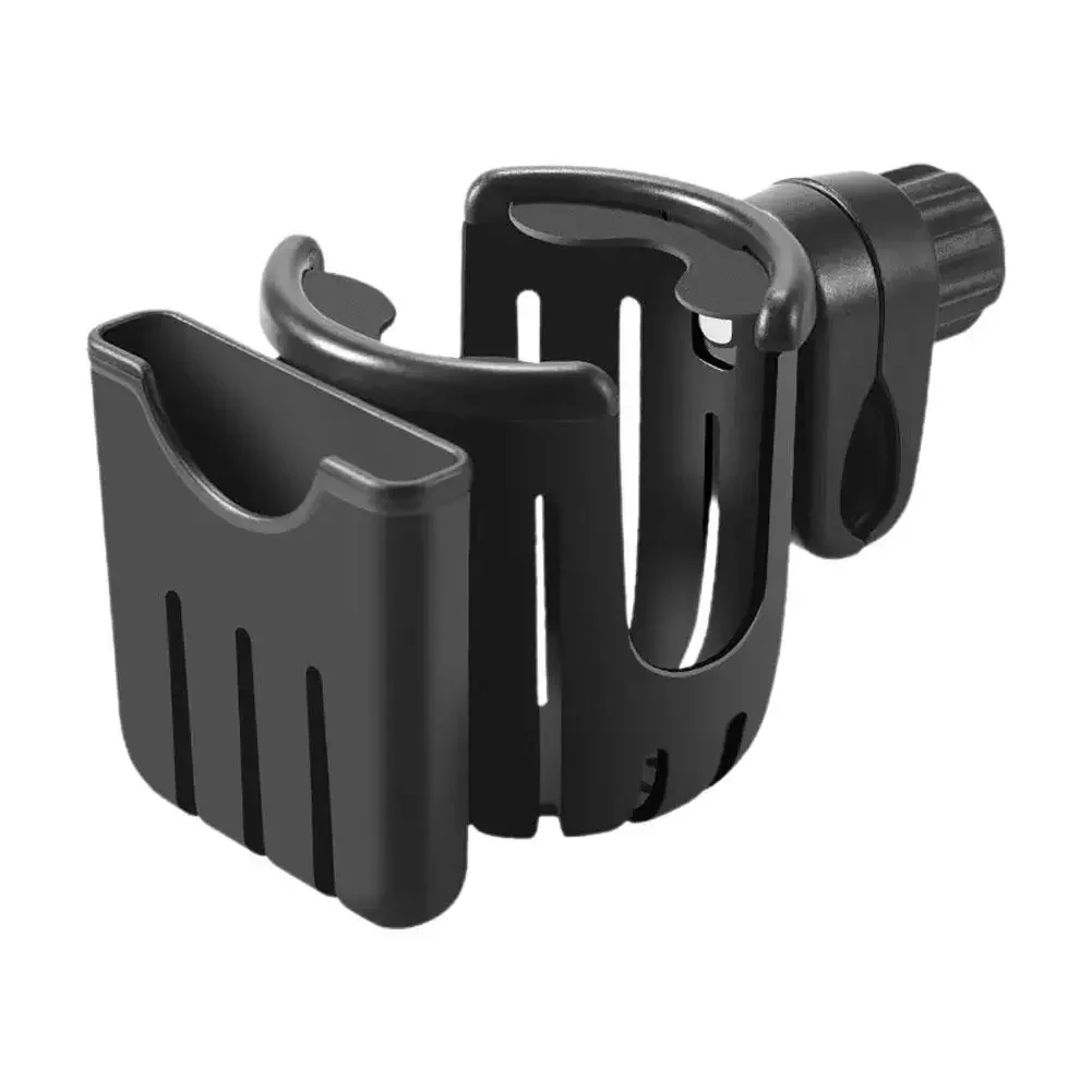 Support fixation universel 360° pour vélo et poussette portefeuille et téléphone noir facile à installer ergon