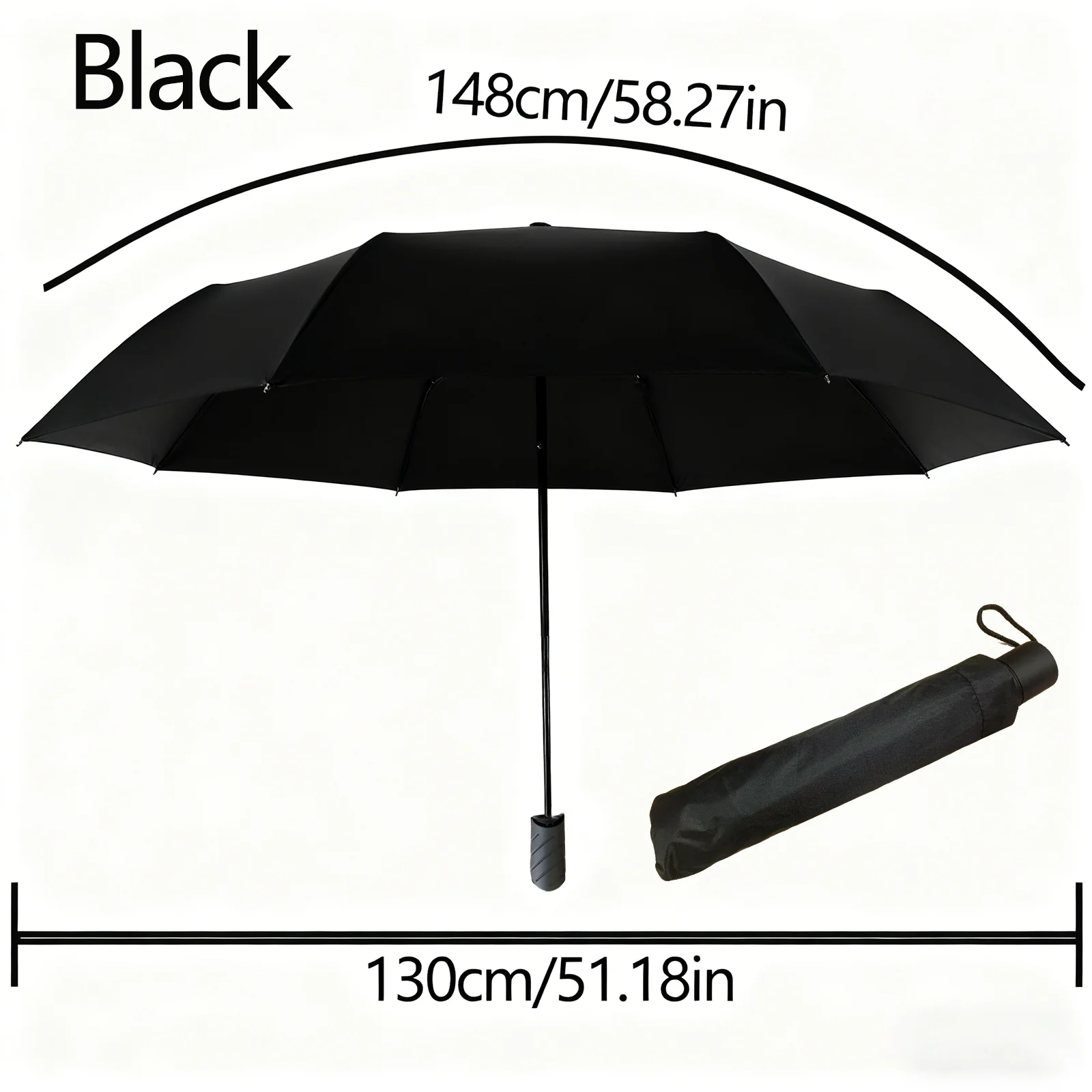 Parapluie pliant imperméable protection UV compact portable urbain