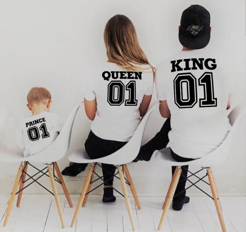 Tshirt manches courtes pour la famille vêtements assortis père mère enfant style uni 1 pièce confortable 13 an