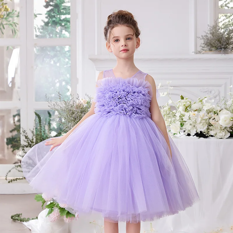 Robe de soirée pour filles mariage piano robes formelles élégantes robes de bal costumes de spectacle vêtement
