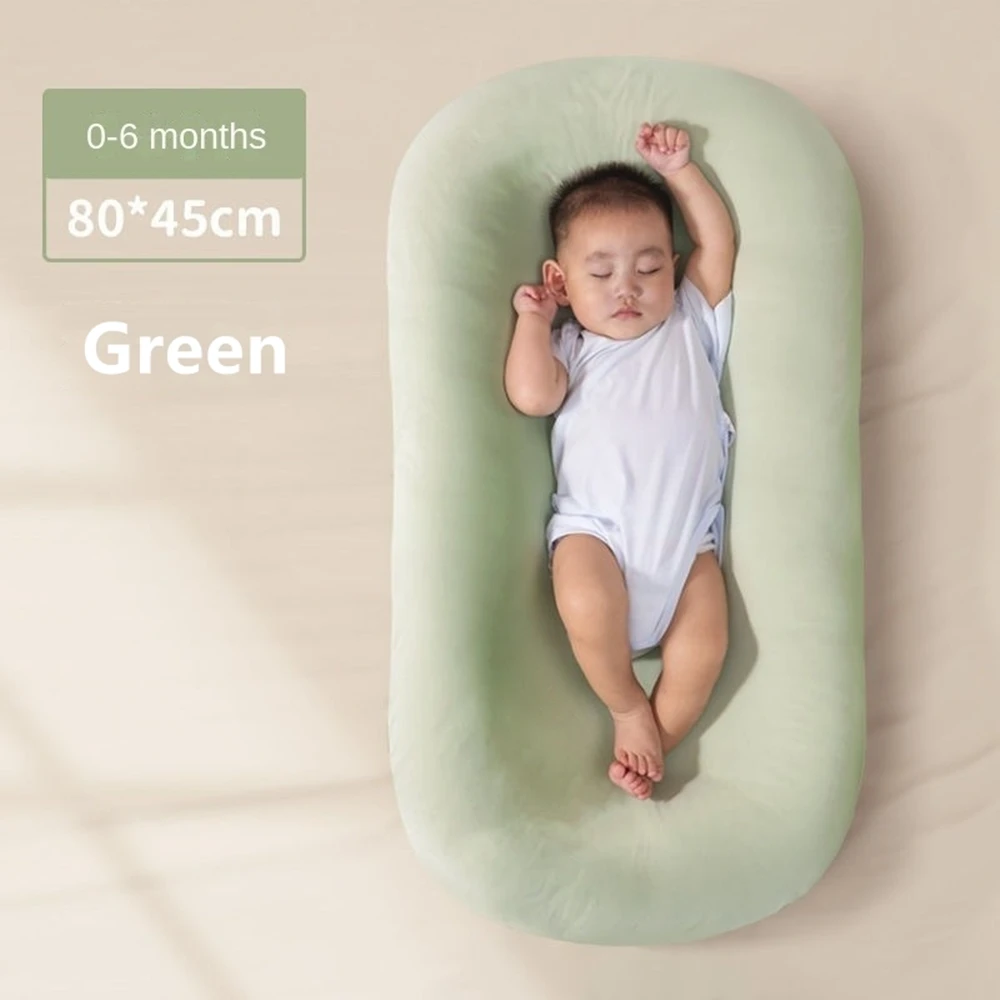Coussin d'éveil bébé nouveauné confortable sécurité lit de couchage doux texture soft 06 mois fille garçon