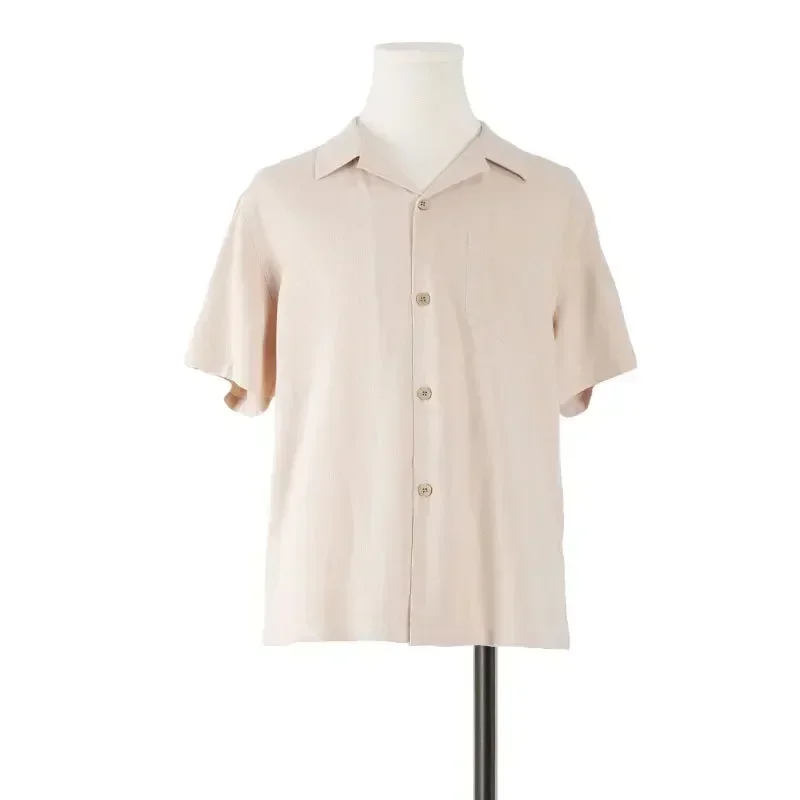 Chemise sans manches pour Enfants et Hommes Coupe décontractée Été Minimaliste Coloris beige Confortable Prati