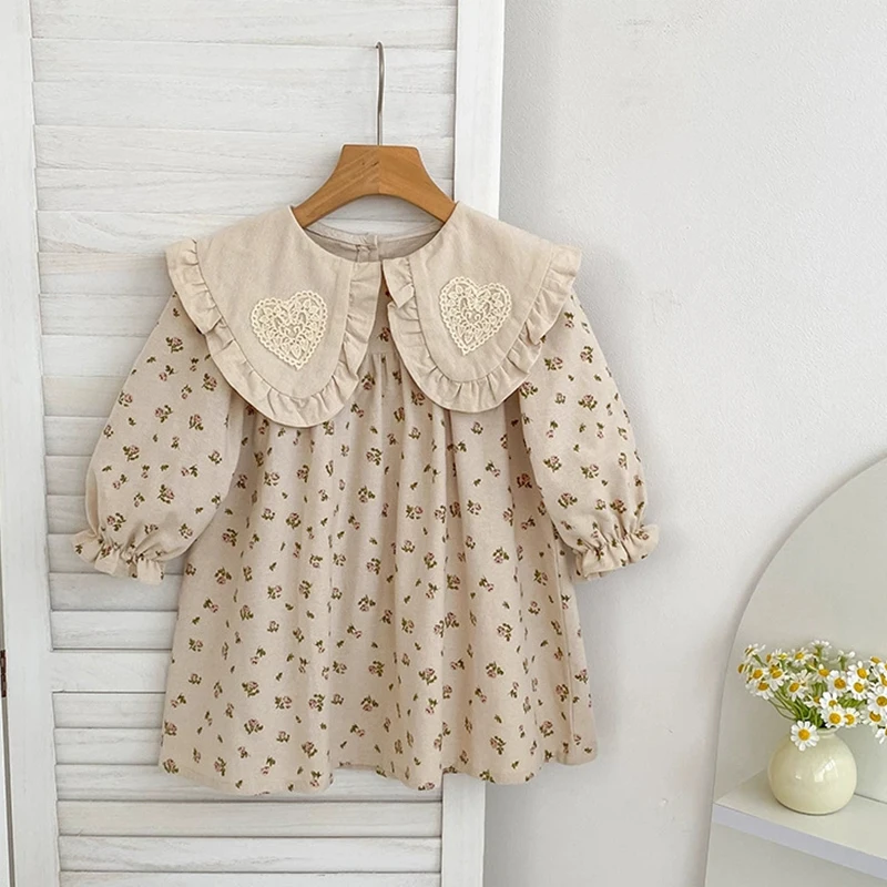 Body pour nouveau-né fille, combinaison, robe de sœur familiale, tenues avec nœud brodé, col en dentelle de co