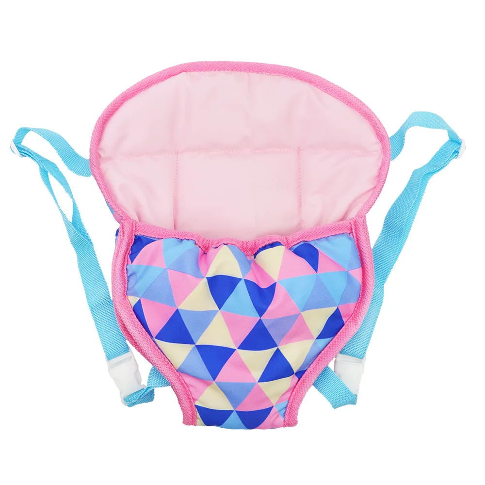 Sac à dos portepoupée en peluche pour poupée 43cm accessoires de poupée