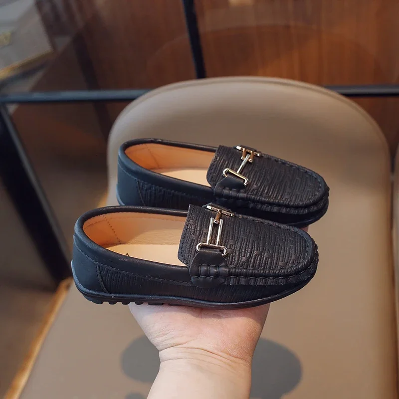 Chaussures décontractées pour garçons 2024 printemps automne mocassins