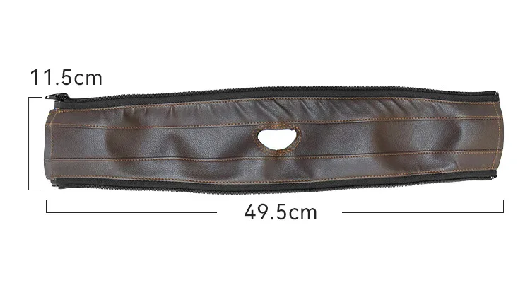 Housse de protection pour poussette Doona en simili cuir housse d'hiver sac de rangement étui pour poignée en