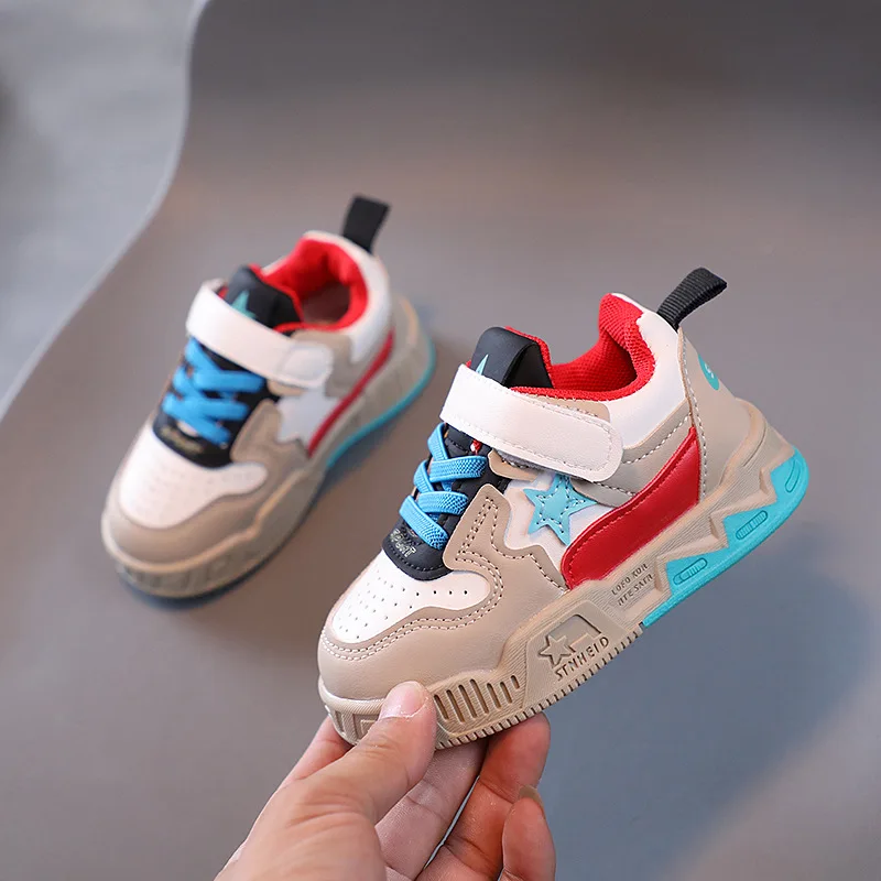 Chaussures de sport pour enfants, espadrilles décontractées, semelles souples antidérapantes, respirantes, lég