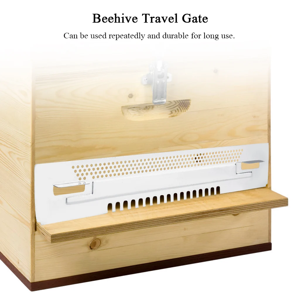 Porte marketpour ruche grille de voyage apiculture sécurité durabilité