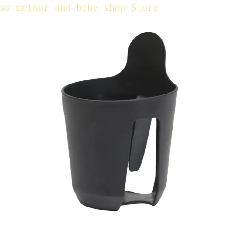 Portepoussettes multifonctionnel en plastique noir pour bébé voiture et domicile Design moderne et sécuritaire