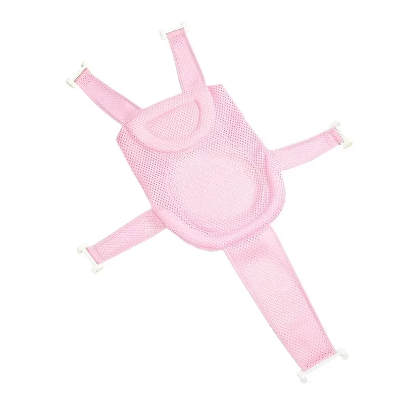 Filet de Support pour siège de bain de bébé, tapis de douche, hamac en maille pour baignoire de bébé, oreiller