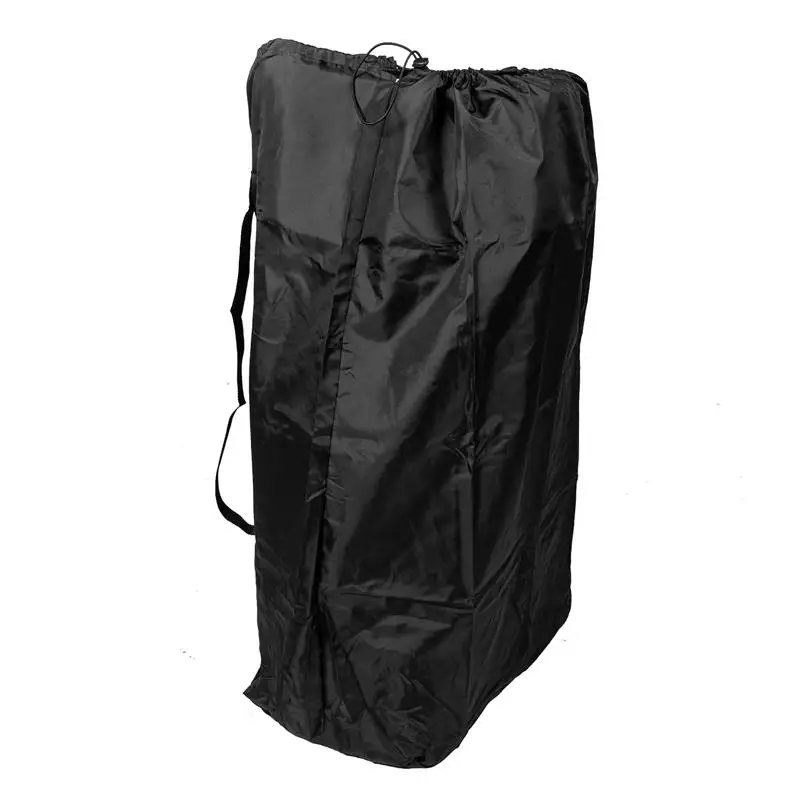 Housse de protection étanche pour poussette sac d'avion porte de voyage contrôle Noir