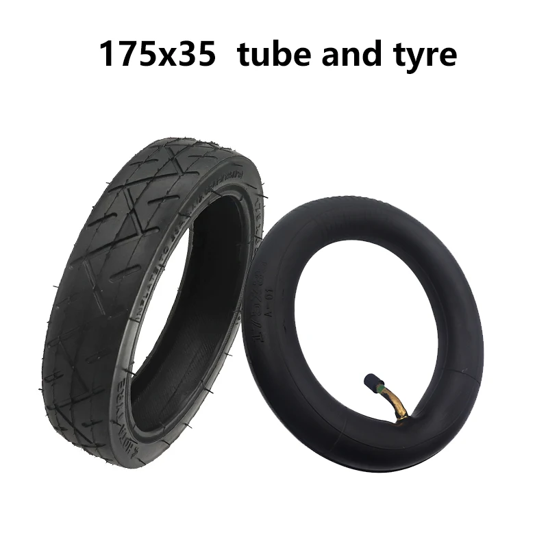 Pneus pneumatiques intérieur/extérieur 175x35 pour poussettes scooters électriques et véhicules de bébé ensemb
