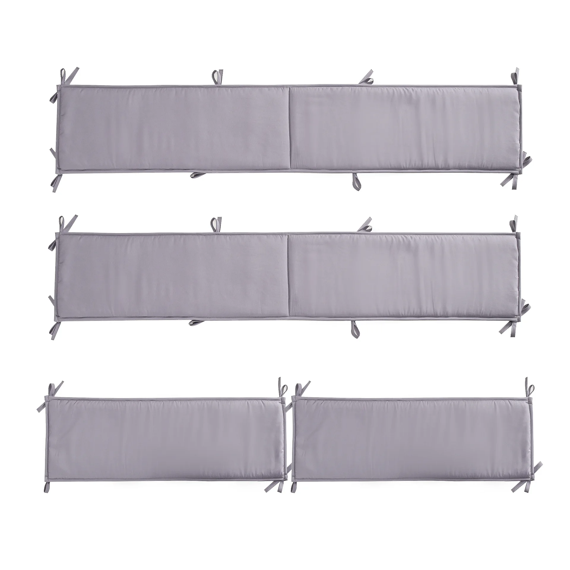 Ensemble de coussins de protection pour lit bébé parechocs rail berceau doublure lit bébé protection meuble ca