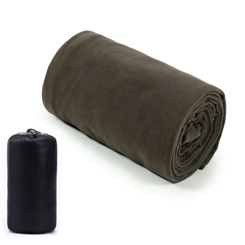 Couverture de voyage portable en microfibre couverture de camping en