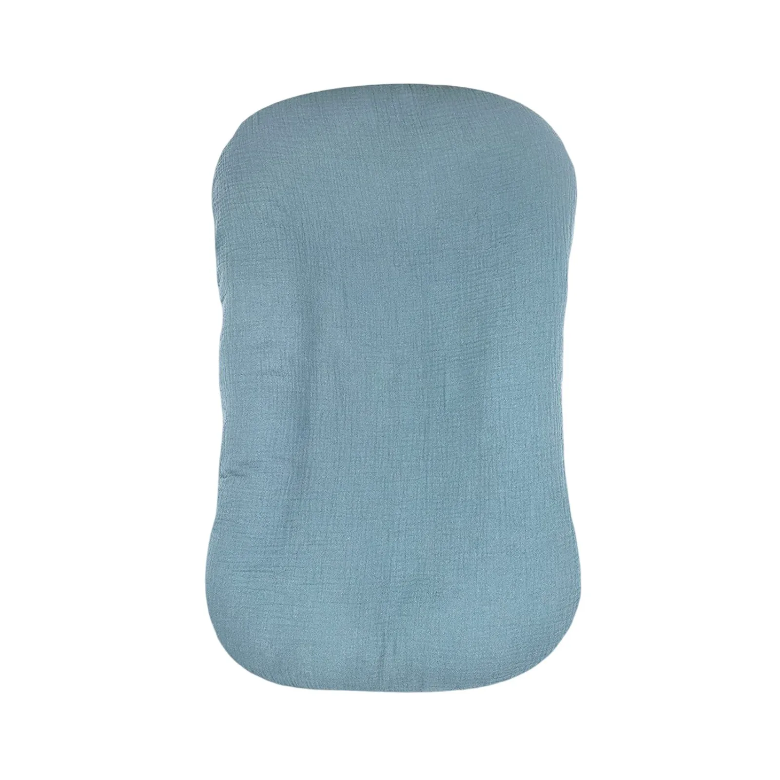 Housse de chaise longue en mousseline pour bébé, douce et amovible, en coton biologique, convient aux chaises