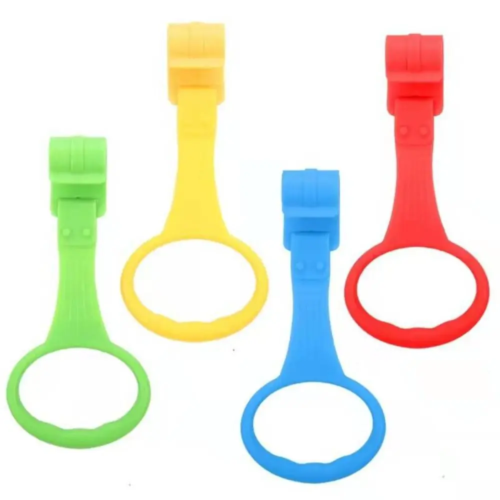 Clips de fixation en plastique multicolores pour sacs et accessoires bébé clips de fermeture robustes 4 pièces