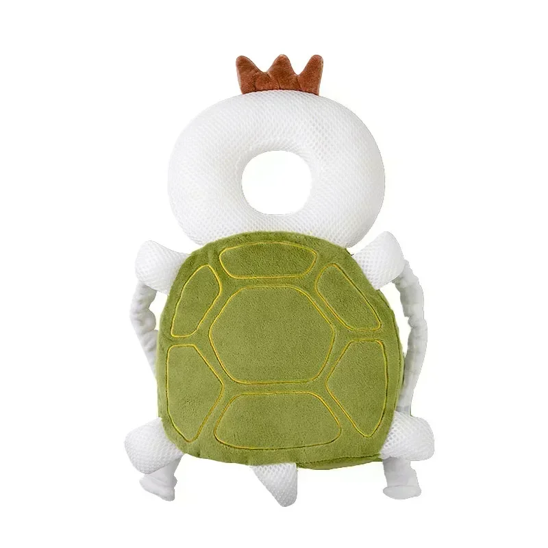 Coussin de tête bébé 03 ans protection cervical sécurité poussettes siègesauto design tortue matériau respiran