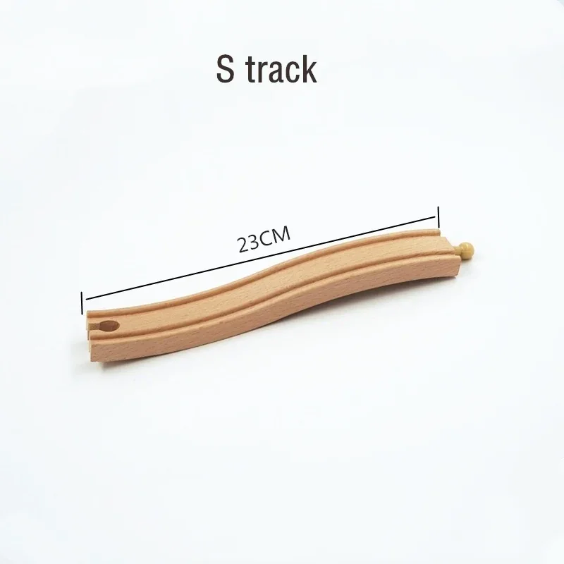 Bricolage enfants en bois Train Rail piste accessoires jouet croix voie