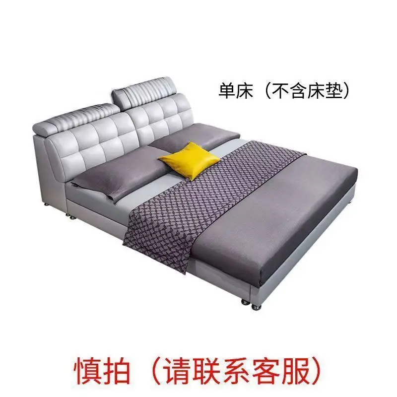 Lit de Luxe en Lin Hôtel Design Moderne pour Bébé Chambre Enfant Cama De Lujo UOSU Guangdong
