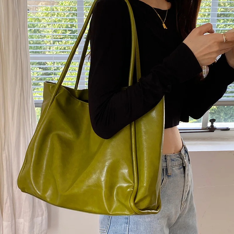 Sac fourretout portable texture poussette sac à bandoulière sous les bras grande capacité design niche sac à l