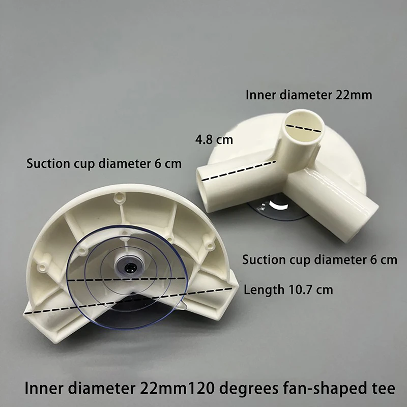Connecteur PVC tee en plastique blanc pour ventilation plomberie système bébé jouet montage pratique diamètre 