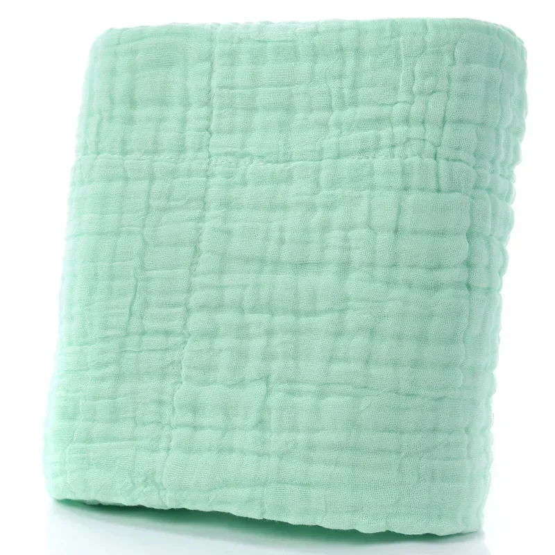 Couverture en mousseline pour bébé douce et respirante serviette de bain légère idéale pour la promenade le ch