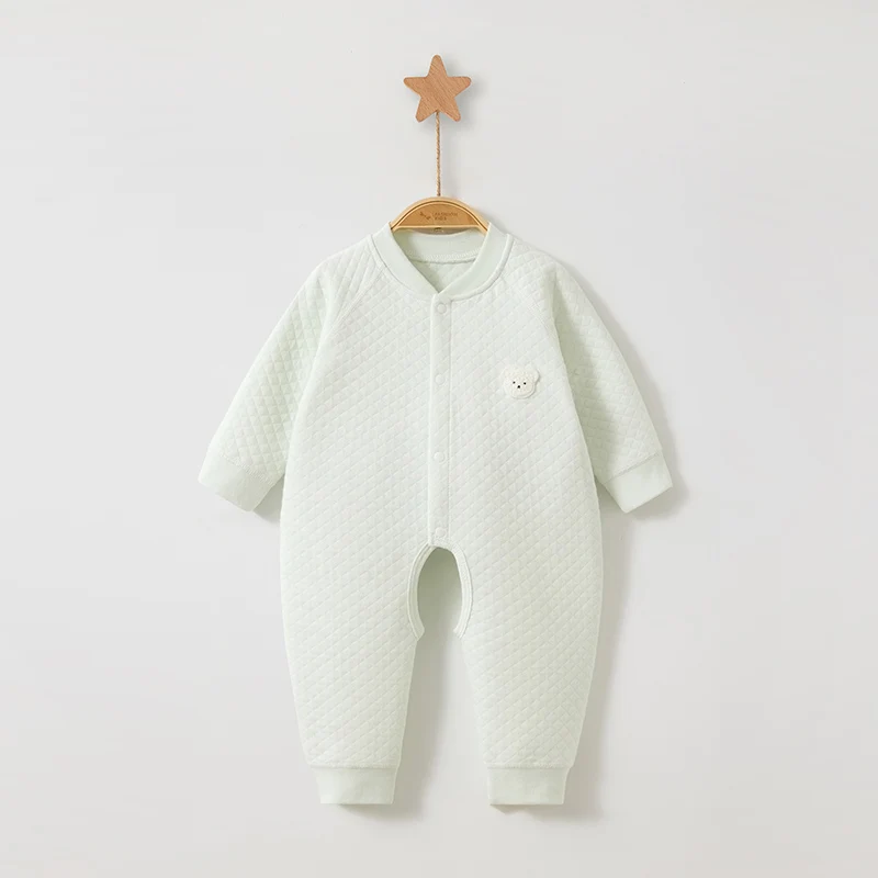 Vêtements d'hiver bébé garçon 018 mois combinaison coton matelassé doux