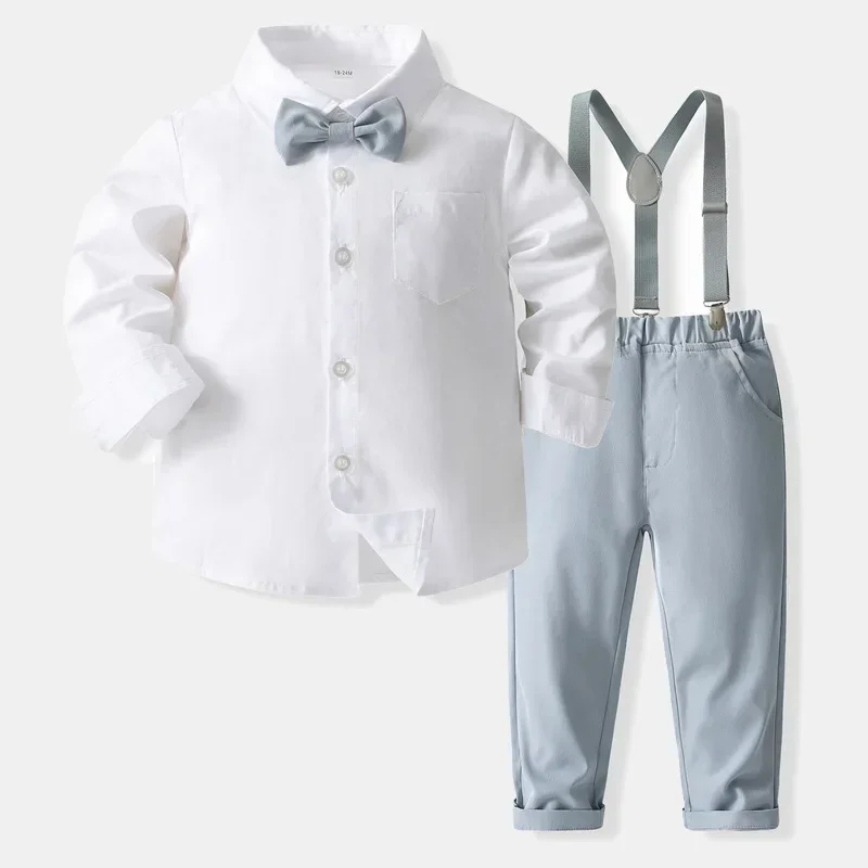 Costume de mariage pour bébés garçons tenue de baptême Noël église cérémonie cadeau de fête qualité premium co
