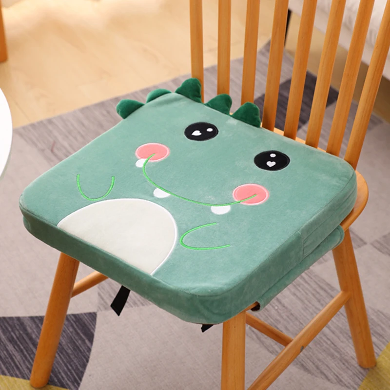 Coussin de salle à manger pour bébé, coussin de chaise augmenté pour enfants, chaise haute réglable et amovibl