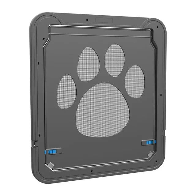 Porte animaux de compagnie porte chat chien extérieure écran magnétique