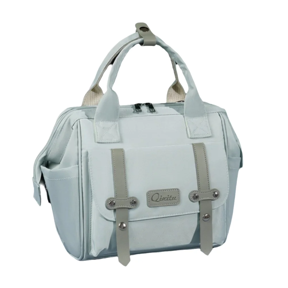 Sac à dos multifonctionnel matériau durable grande capacité sac à couches bébé antiéclaboussures sécurisé port