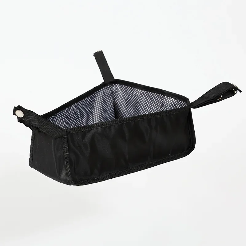 Sac de rangement universel pour poussette bébé panier portable en maille jouets en tissu planche rigide access