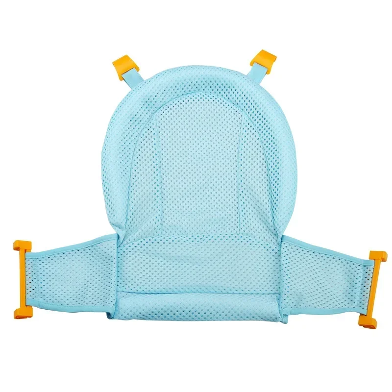 Siège de bain pour bébé en filet support ergonomique antidérapant coussin de baignoire pour nouveauné 012 mois