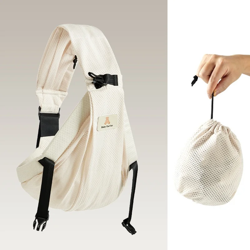 Portable Baby Carrier Enveloping Backpack Shoulder Strap Breathable
